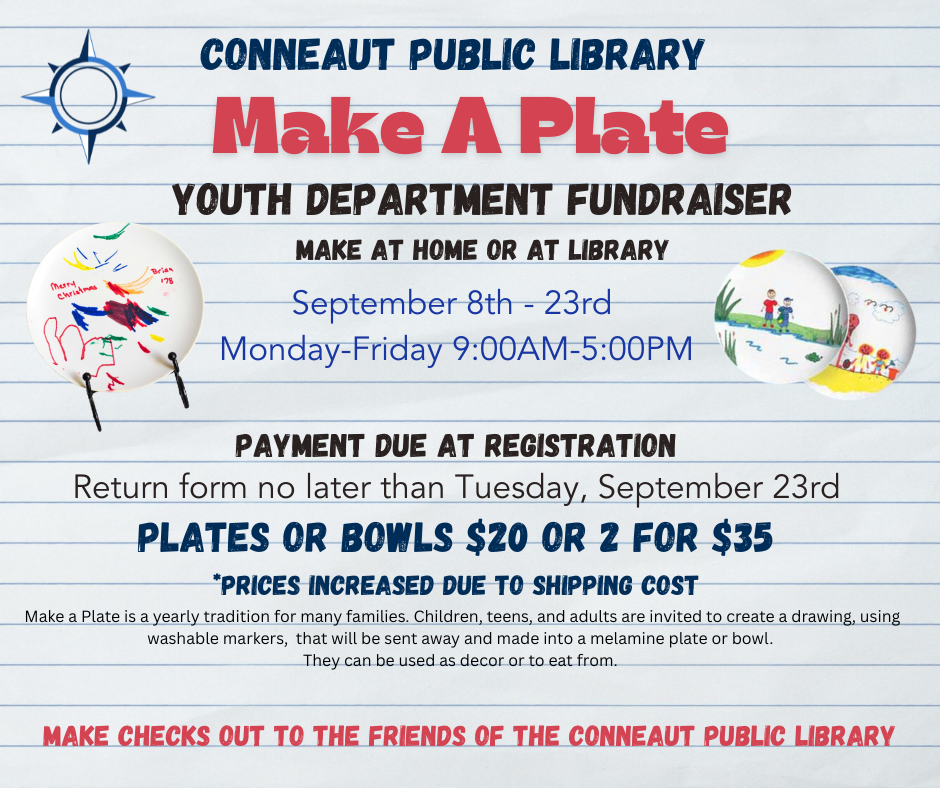 make a plate starts september 8th thru september 23rd