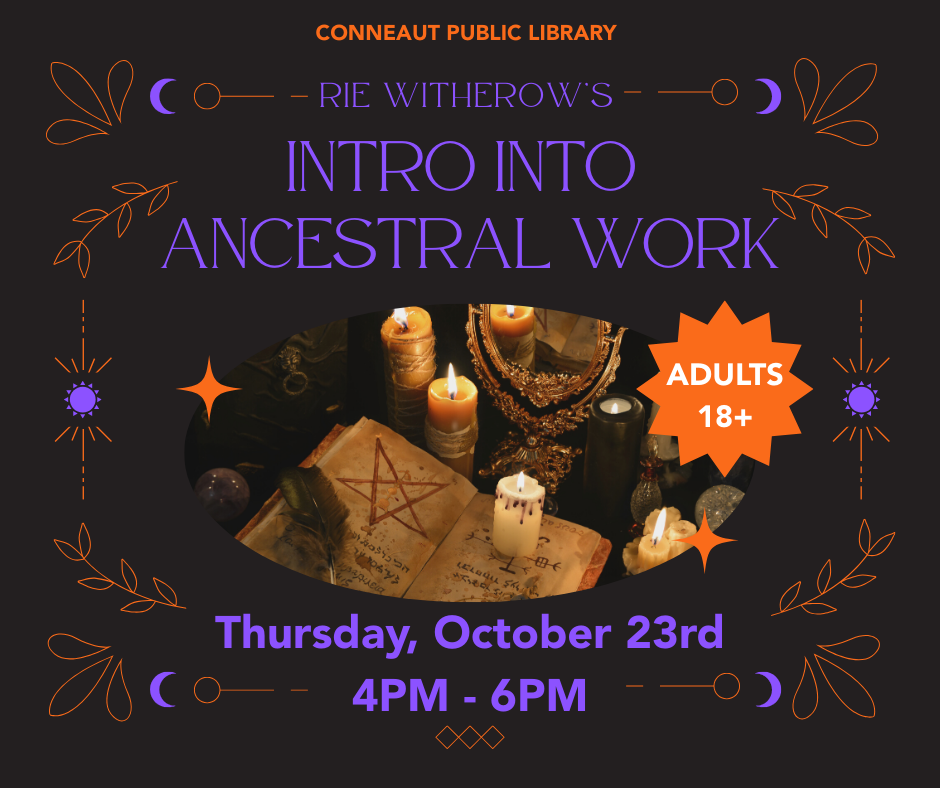 into to ancestral work flyer