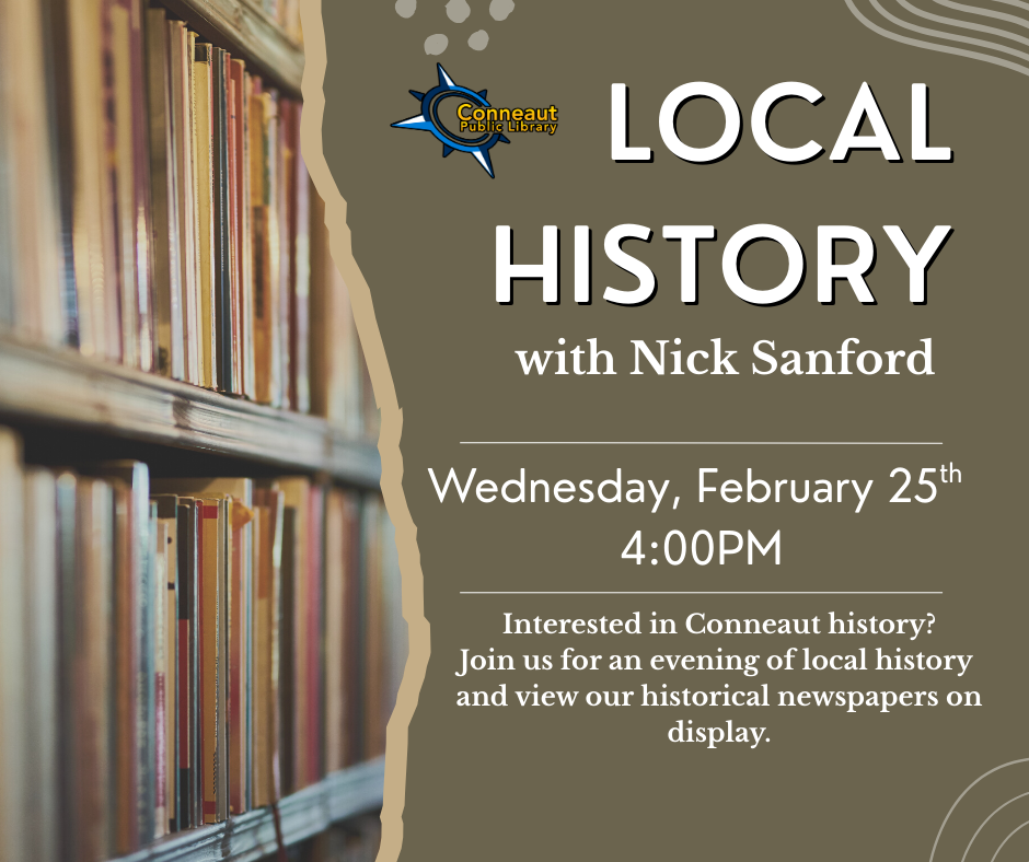Local history with Nick sanford
