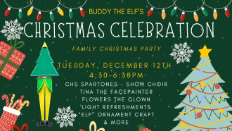 christmas celebration flyer