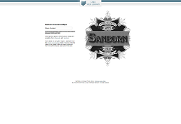 screenshot of Sanborn Fire Insurance Maps homepage