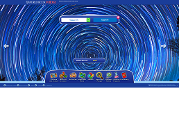 screenshot of worldbook kids homepage