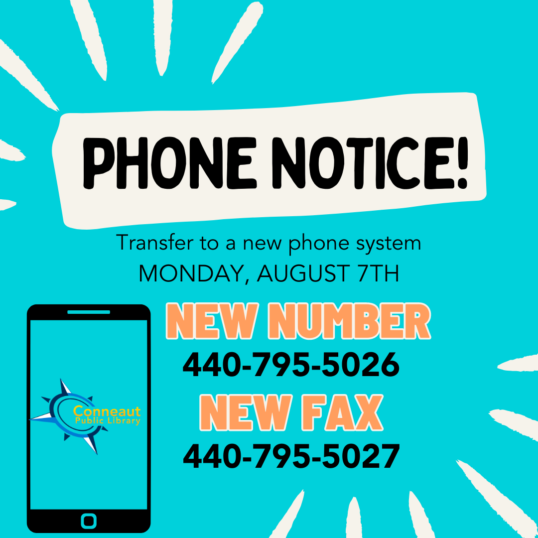 new phone number flyer