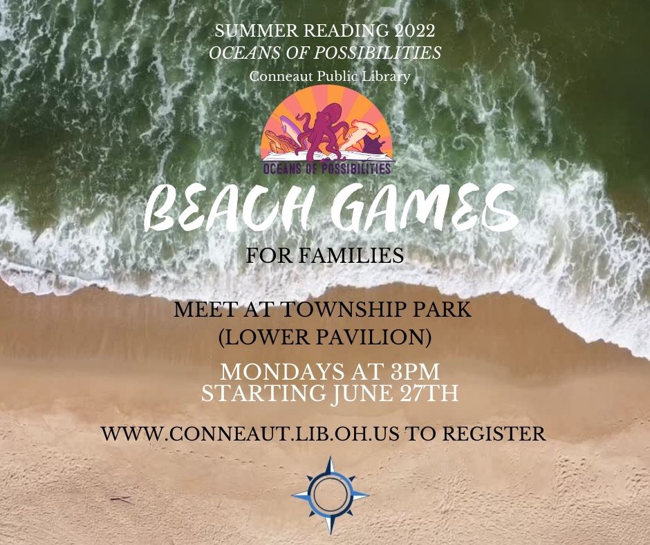 beach games flyer