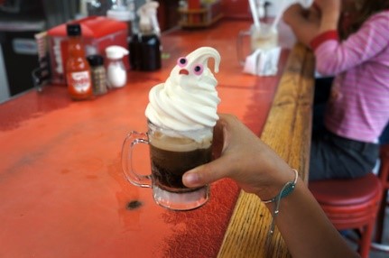 root beer float